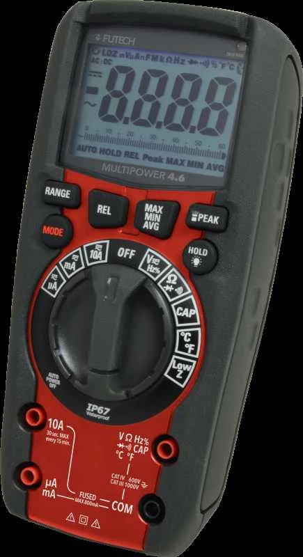 Futech Multimetras Multipower 4.6