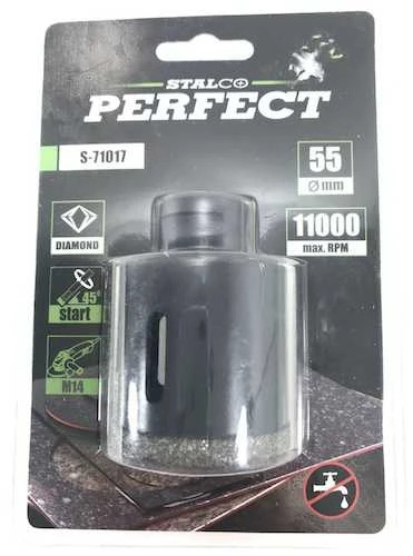 Grąžtas Stalco Perfect Deimantinė gręžimo karūna STALCO M14 55mm