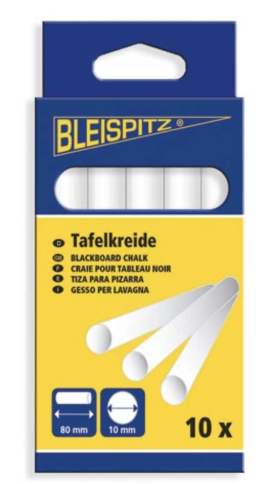Kreida Bleispitz, apvali 80mm 10 vnt