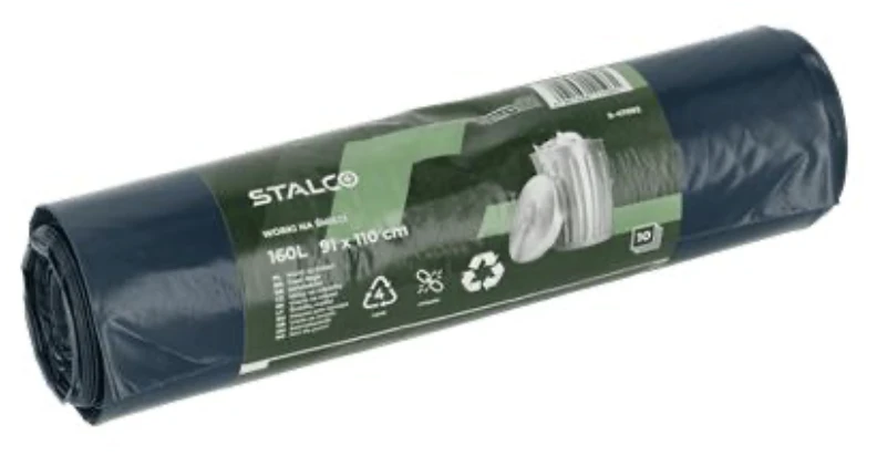 Šiukšlių maišai STALCO 240L. 10 vnt.