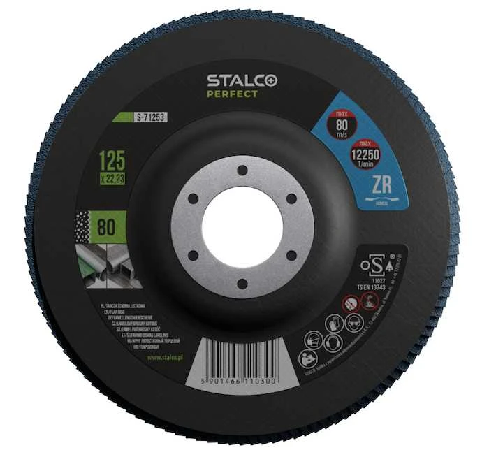Stalco Perfect Metalo šlifavimo diskas CYRKON 125 G40