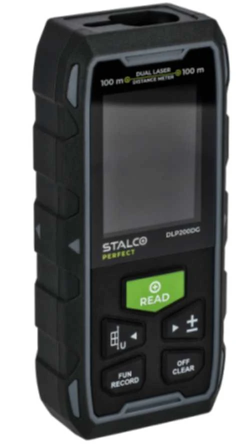 Stalco Perfect Lazerinis atstumų matuoklis DLP200DG 2x100m žalias