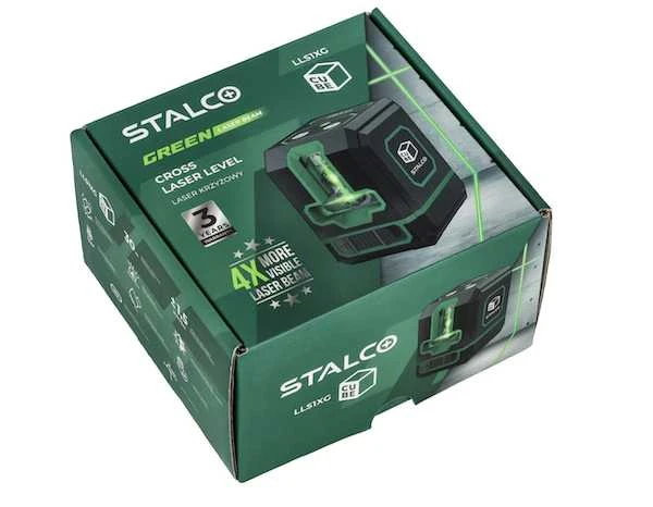 Stalco Perfect Lazerinis matuoklis LLS1XG žalias STALCO