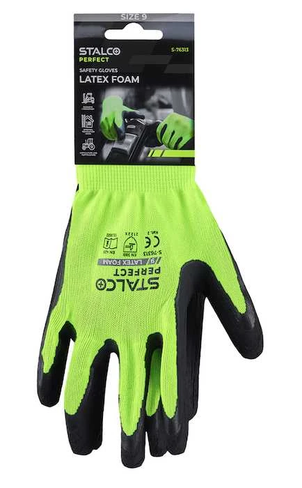 Stalco Perfect Pirštinės LATEX FOAM 10 dydis