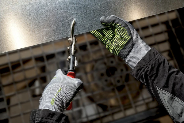 Stalco Perfect Pirštinės NITRILE FLEX DOTS CUT 10d.