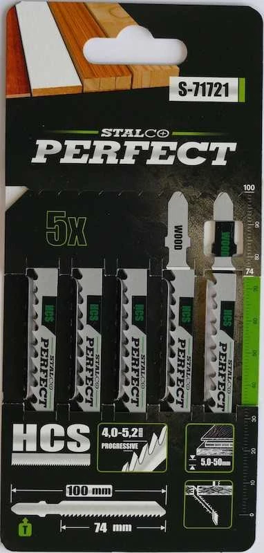 Stalco Perfect Siaurapjūkliai medžiui STALCO 4-5,2x74mm T144D