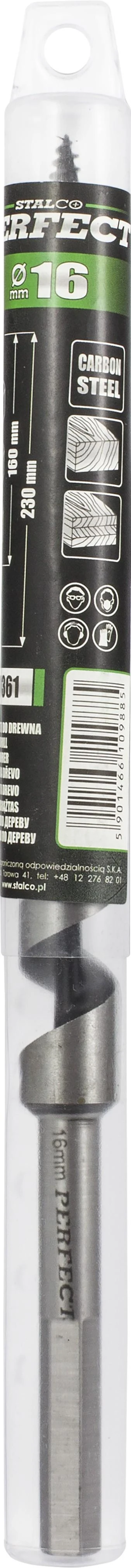 Stalco Perfect Spiralinis medžio grąžtas STALCO 14x460mm