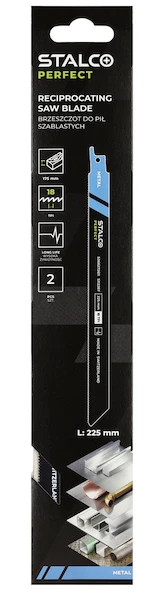 Stalco Perfect Ties.pjūkleliai BIM-Flexible Metal 225mm 18TPI 2vnt.