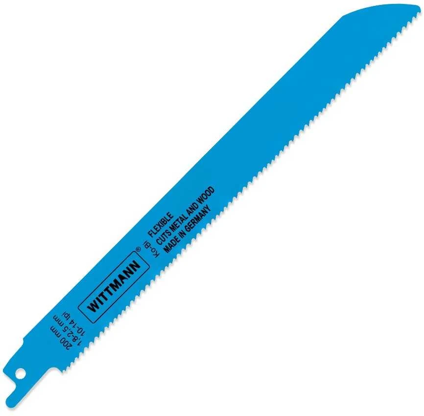 Tiesinis pjūklelis universalus 200mm 10-14TPI, WITTMANN