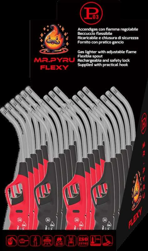 Project 03 Žiebtuvėlis Mr. Pyru Flexy