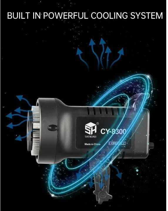 100 W fotografijos LED šviesos