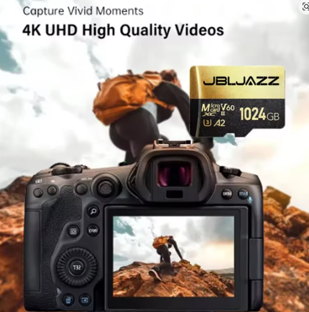 1024 GB Micro SD tipo atminties kortelė