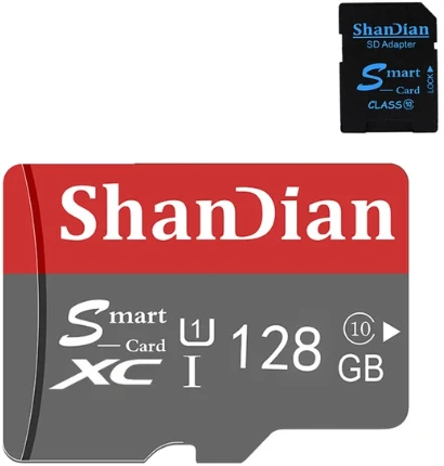 128 GB Micro SD tipo atminties kortelė