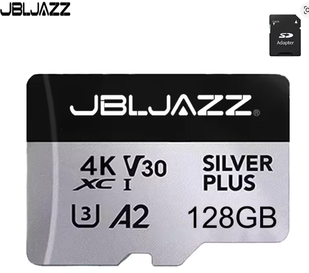 128 GB Micro SD tipo atminties kortelė