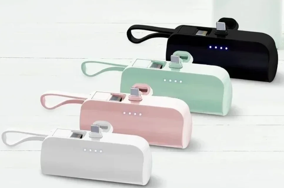 20000mAh mini nešiojamoji baterija, power bankas