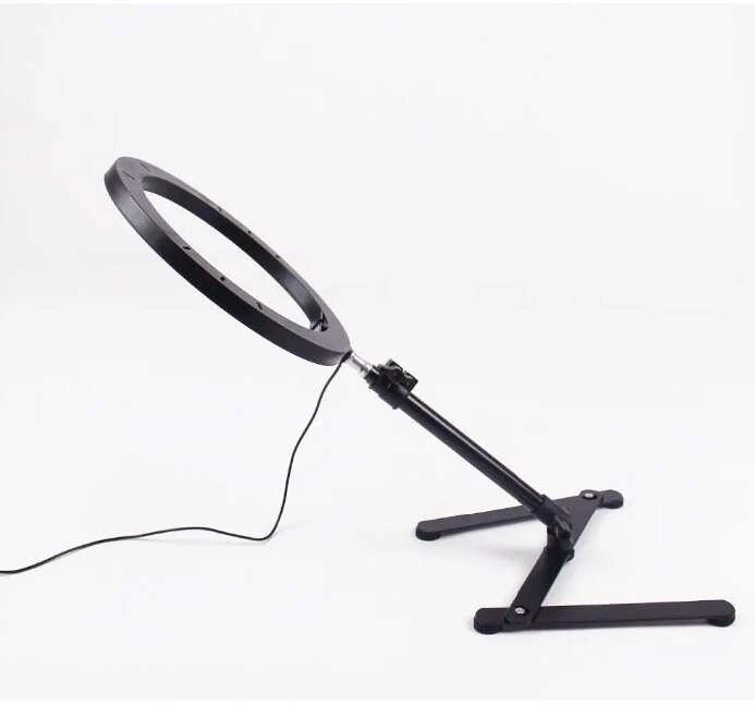 26 CM LED žiedo lempa su trikoju stovu