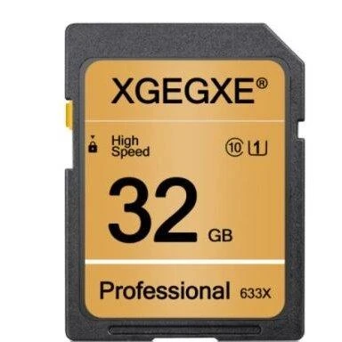 32 GB SD tipo atminties kortelė