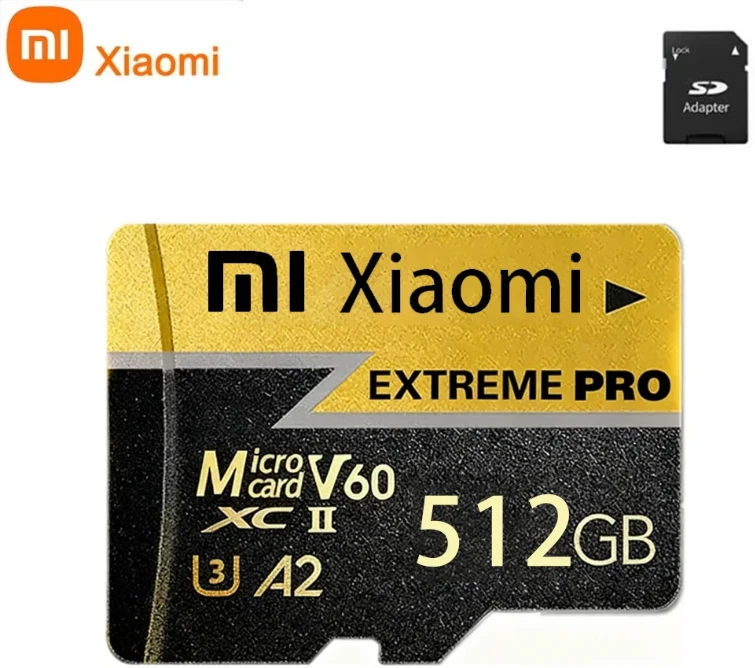 512 GB Micro SD tipo atminties kortelė