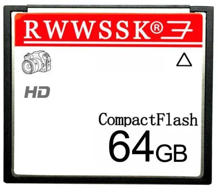 64 GB CF tipo atminties kortelė