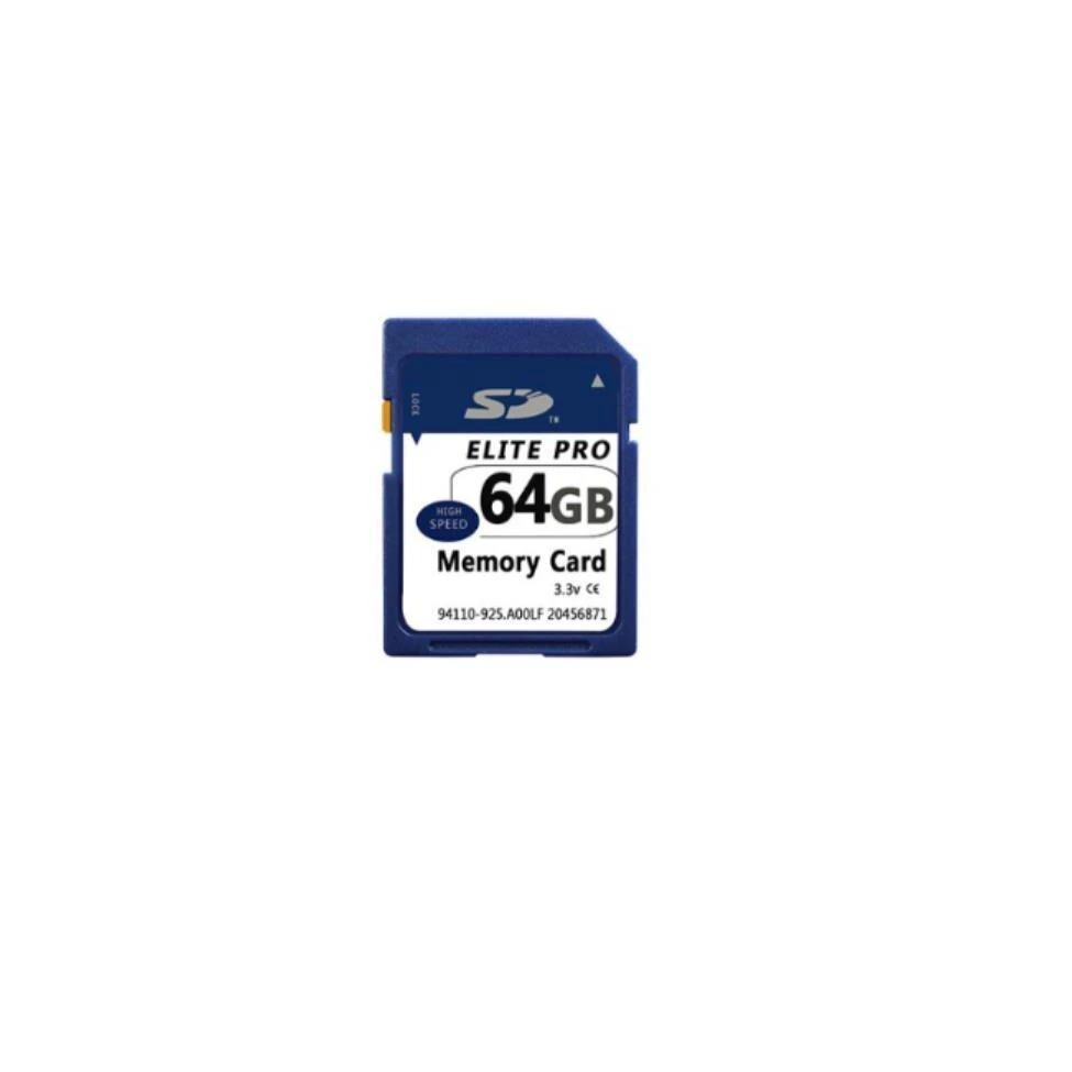 64 GB SD tipo atminties kortelė