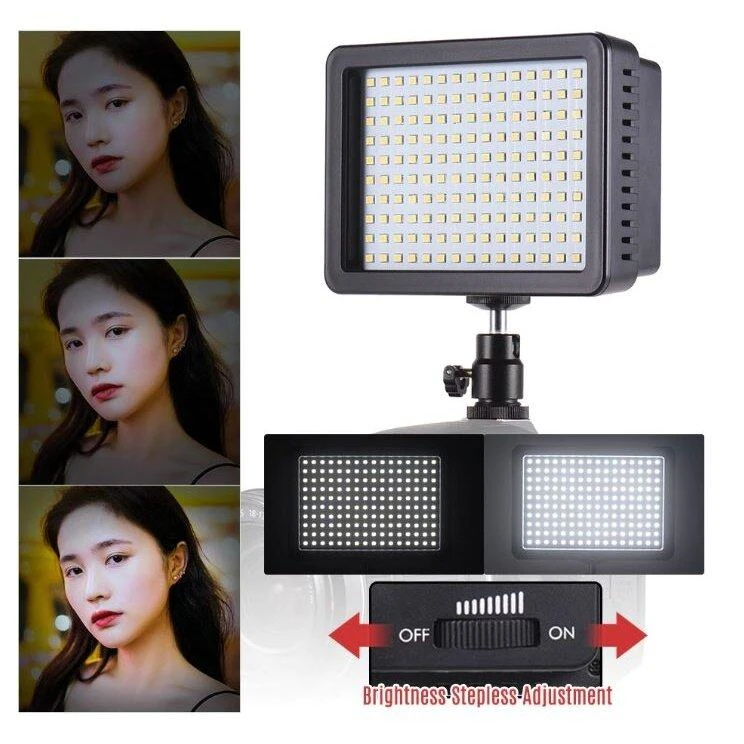Andoer W160 LED šviestuvas