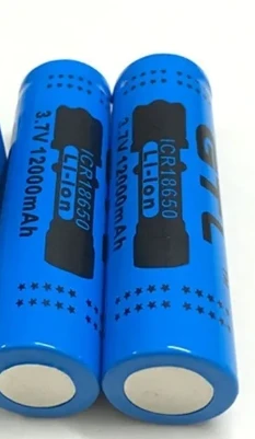 baterijos celė 18650 - 12000 mah - 2 vnt