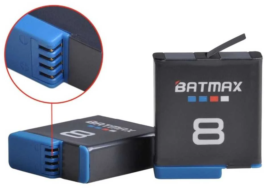 Batmax 801 akumuliatorius ir kroviklis