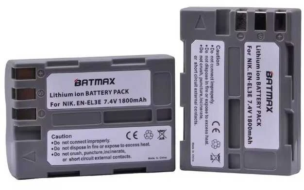 Batmax EN-EL3e akumuliatorius 2vnt