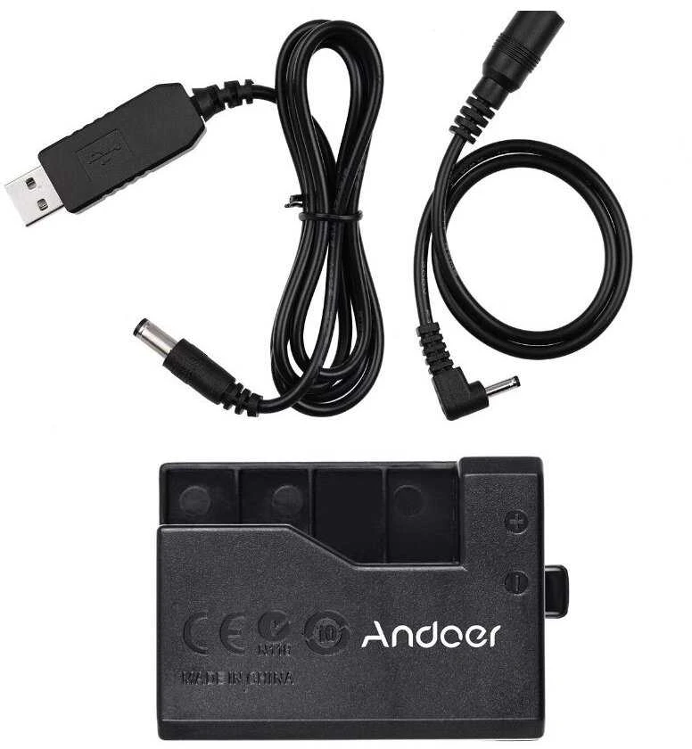 Batmax LP-E10 baterijos maitinimas nuo USB