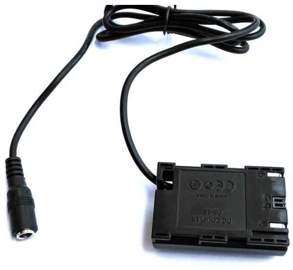 Batmax LP-E6 baterijos maitinimas nuo USB