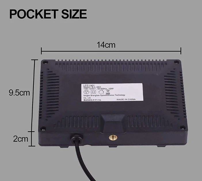 LED lempa su stovu ir RGB filtrais