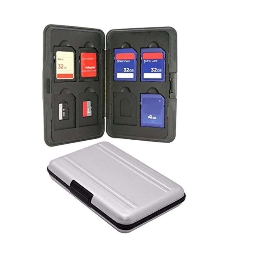 sidabrinis SD ir Micro sd dėklas