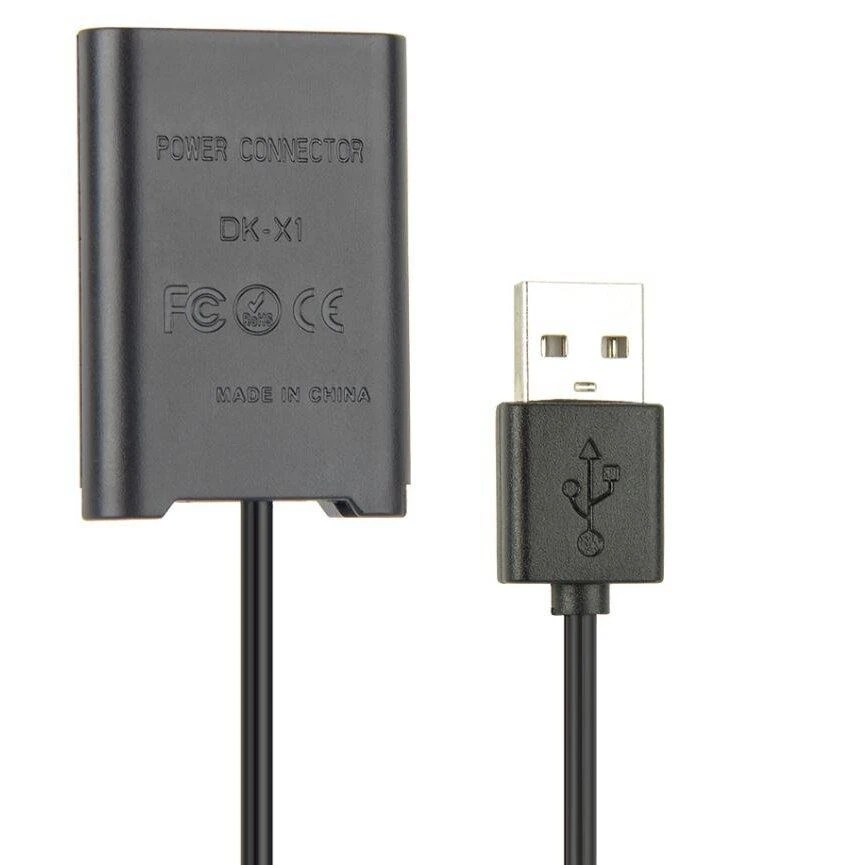 Sony BX-1 baterijos maitinimas nuo USB