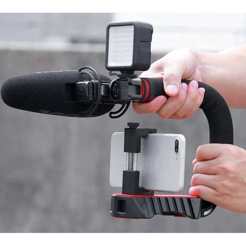 Ulanzi U-Grip PRO U formos laikiklis vaizdo rankenos rankinis stabilizatorius