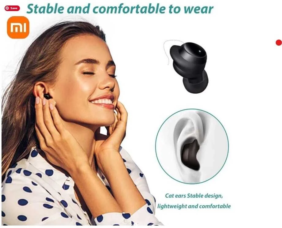 Belaidės „Bluetooth“ ausinės 5.2 „Bluetooth“ ausinės