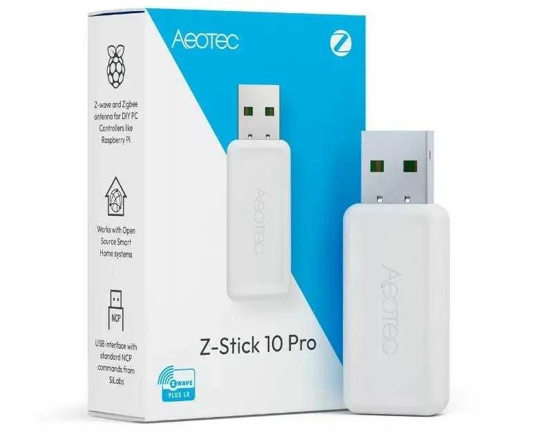 AEOTEC Z-Stick 10 Pro, Z-Wave ir Zigbee