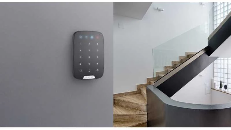Belaidė klaviatūra Ajax WIRELESS 8722, juoda