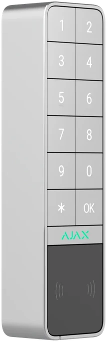 Ajax Systems Ajax KeyPad Outdoor belaidė apsaugos sistemos laukinė klaviatūra, balta