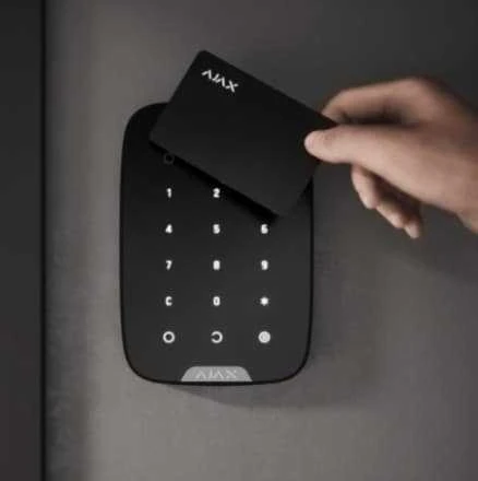Ajax Pass RFID kortelė juoda
