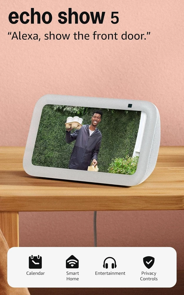 Amazon Echo Show 5 Gen.3, Melsvos spalvos