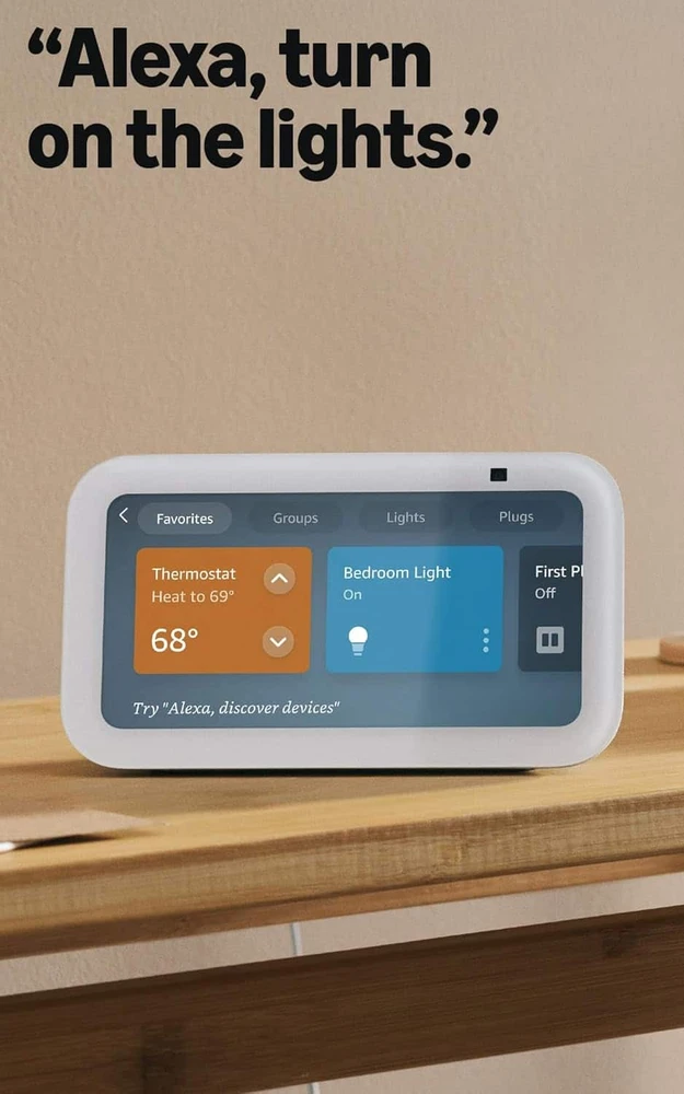 Amazon Echo Show 5 Gen.3, Melsvos spalvos