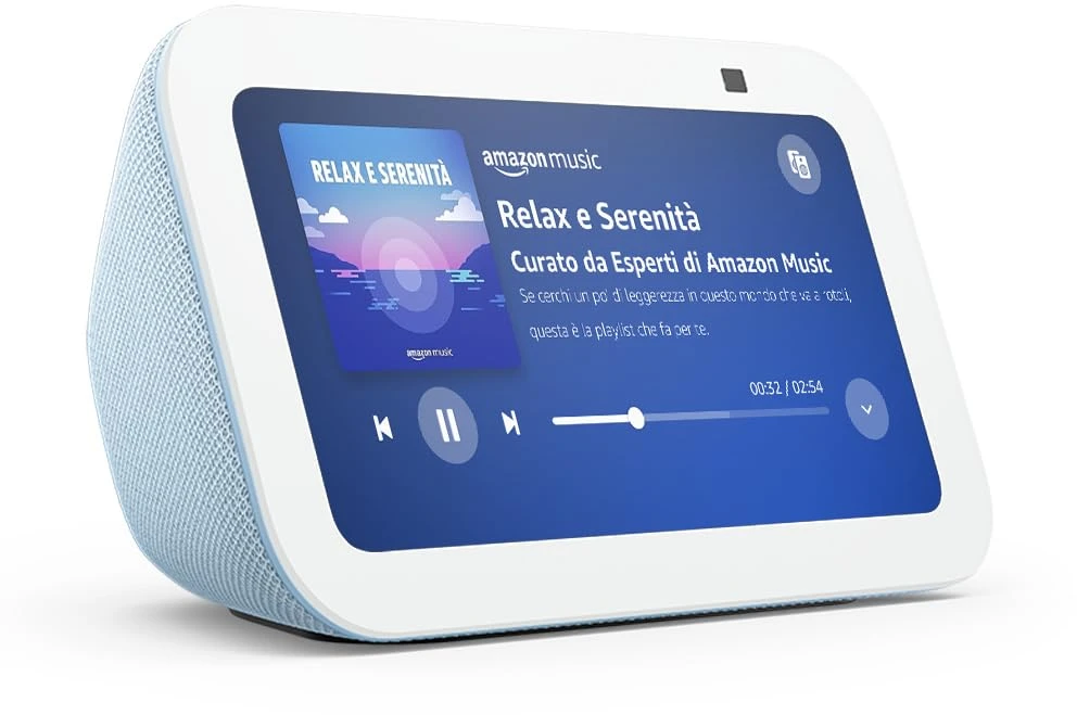 Amazon Echo Show 5 Gen.3, Melsvos spalvos