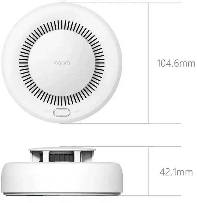 AQARA dūmų detektorius (SD-S01D) Zigbee 3.0