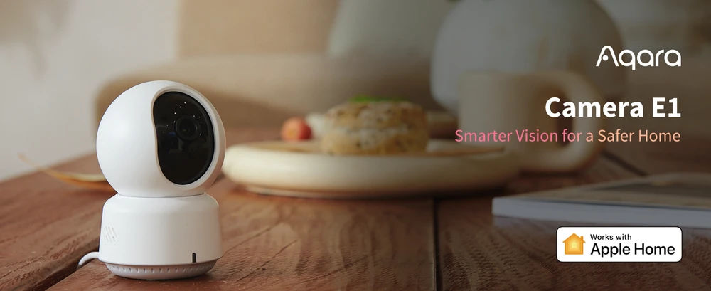 Aqara E1 vidinė kamera 2K 360 Apple HomeKit (CH-C01E)