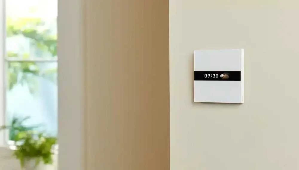 Aqara Ekranas Switch V1 Išmanus 2 kanalų zigbee, Bluetooth jungiklis (WS-K02D)