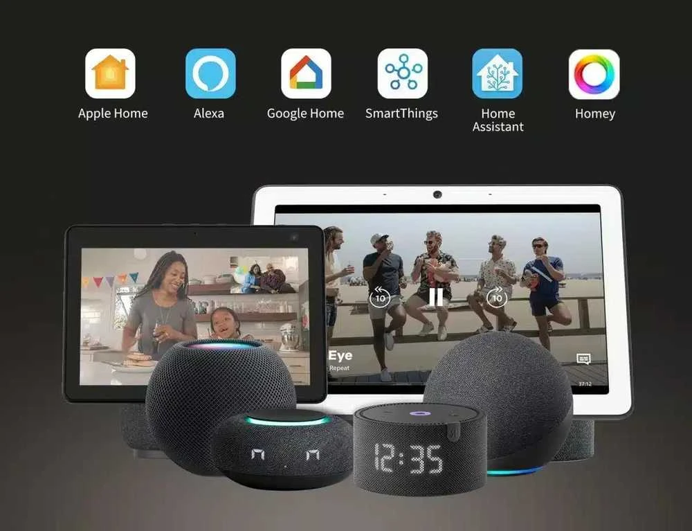 Aqara Ekranas Switch V1 Išmanus 2 kanalų zigbee, Bluetooth jungiklis (WS-K02D)
