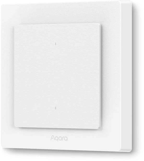 Aqara H2 Išmanus 2 mygtukų 1 kanalo zigbee, Thread jungiklis (WS-K07D)