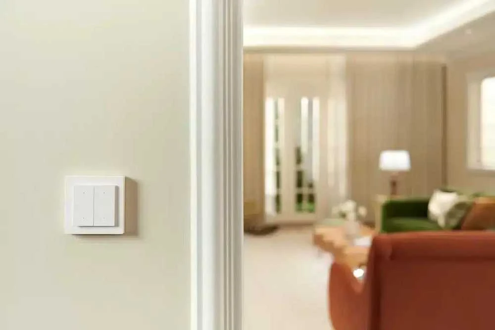 Aqara H2 Išmanus 4 mygtukų 2 kanalų zigbee, Thread jungiklis (WS-K08D)