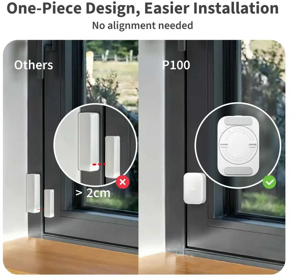 Aqara P100 Kit Multi-state daugiapakopis Zigbee, Thred sensorius, pilkas