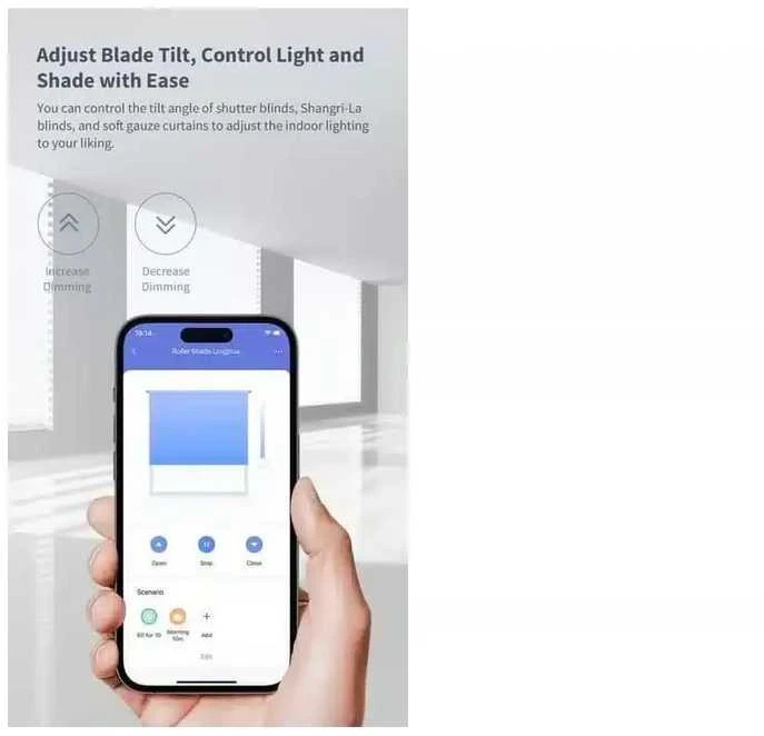 AQARA T1S Zigbee roletų valdiklis